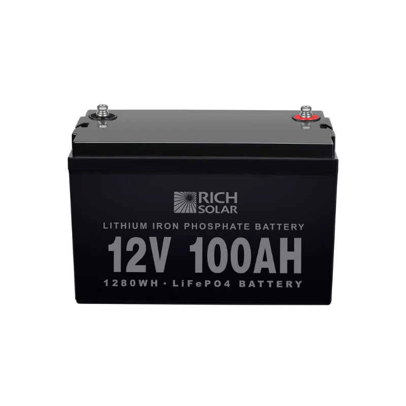 12V - 600AH - 7.6kWh Lithium Battery Bank – RICH SOLAR