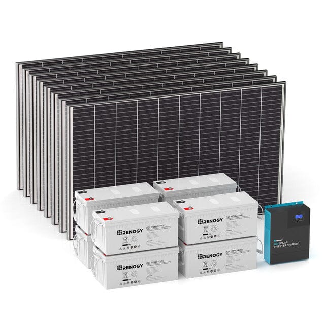 Renogy 2.5kW Essential Plus Kit - ShopSolar.com