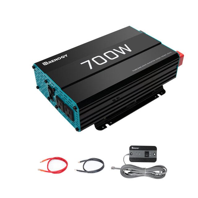 Renogy 700W 12V Pure Sine Wave Inverter - ShopSolar.com