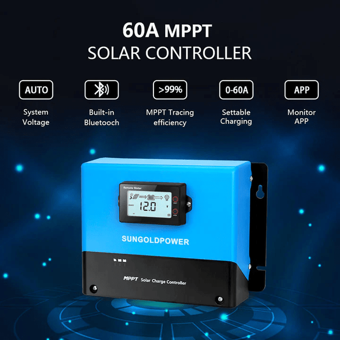 Sungold MPPT Solar Charge Controller - ShopSolar.com