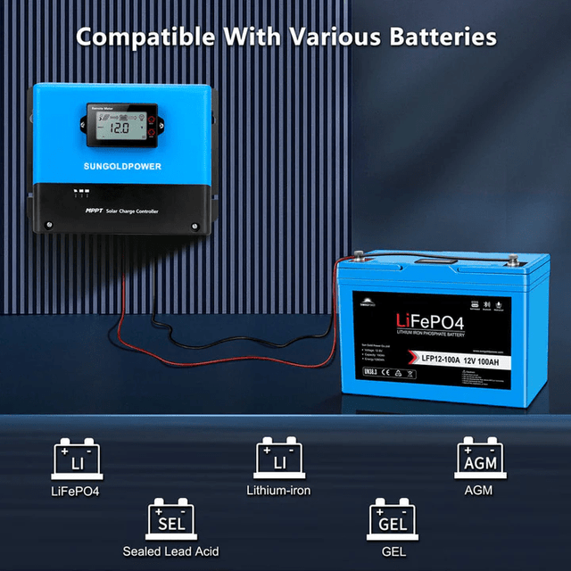 Sungold MPPT Solar Charge Controller - ShopSolar.com