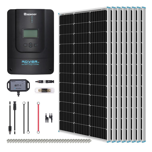 Renogy Solar Premium Kits With Solar Charge Controller + Choose Your Custom Bundle | Premium Solar Kit - ShopSolar.com