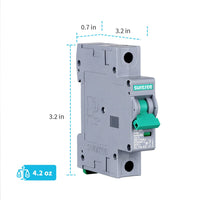 Renogy 10A/16A/32A/50A/63A 1P DC Miniature Circuit Breaker - ShopSolar.com