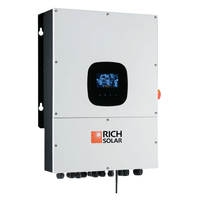 Rich Solar NOVA 12K PV Hybrid Inverter | All-In-One Solar Inverter | 12000W PV Input | 10000W Output | 48V 120/240V Split Phase - ShopSolar.com