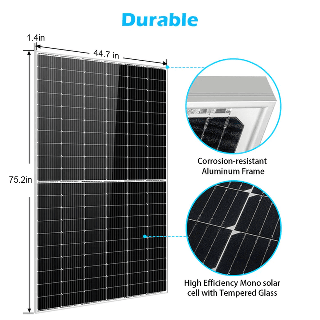 Sungold 450 Watt Monocrystalline Perc Solar Panel - ShopSolar.com