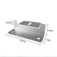 Renogy Solar Panel Mounting Z Bracket [Set of 4] - ShopSolar.com