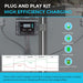 Renogy 200 Watt 12 Volt Monocrystalline Foldable Solar Suitcase with Charge Controller - ShopSolar.com