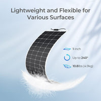 Renogy 200 Watt 12 Volt Flexible Monocrystalline Solar Panel - ShopSolar.com