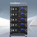 Server Rack for SunGold Power 48V 100AH Server Rack Lifepo4 Lithium Battery | SG48100P - ShopSolar.com