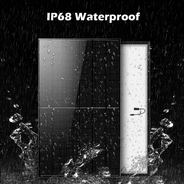 SunGold Power 415W Monocrystalline Solar Panel | All Black | 21.25% Module Efficiency - ShopSolar.com