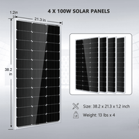 SunGold Power - Off Grid Solar Kit 3,000W Inverter 12VDC 120V Output LifePo4 Battery 600 Watt Solar Back Up SGK-PRO3 - ShopSolar.com