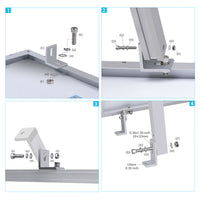 Renogy Solar Panel Flat Roof Tilt Mount - ShopSolar.com