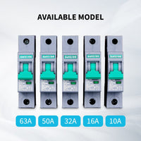 Renogy 10A/16A/32A/50A/63A 1P DC Miniature Circuit Breaker - ShopSolar.com