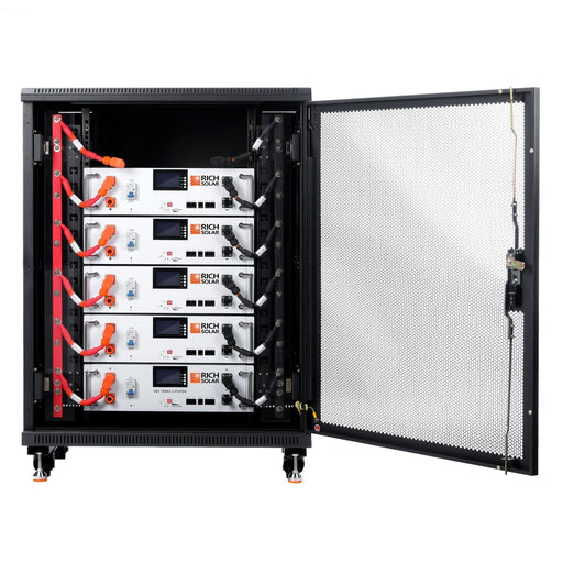 Rich Solar Server Rack Battery [Alpha 5] | Lithium Iron Phosphate Battery | 5,000Watt-hours | 10-Year Warranty - ShopSolar.com