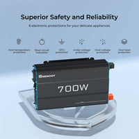 Renogy 700W 12V Pure Sine Wave Inverter - ShopSolar.com