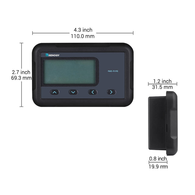 Renogy Monitoring Screen - ShopSolar.com