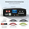 Eco-Worthy Cubix 100 Pro | 48V 100AH Server Rack Battery | Bluetooth & WiFi | Low-Temp Charge | 10 Years Warranty