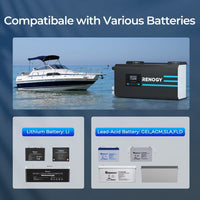 Renogy 3000W 12V Pure Sine Wave Inverter Charger w/ LCD Display - ShopSolar.com