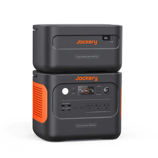 Jackery Explorer [1000 Plus] - 1264.64Wh / 2000W Portable Power Station + Choose Your Custom Bundle | Complete Solar Kit - ShopSolar.com