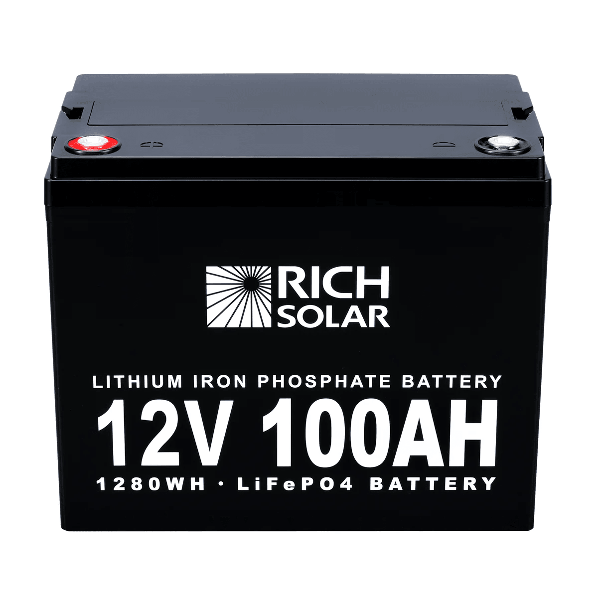 12V 100Ah Lithium Iron (LiFePO4) Battery with Bluetooth 5.0-FAST
