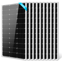 4 x SunGold Power 100 Watt Solar Panels - 12V Monocrystalline | High Efficiency | 25-Year Warranty - ShopSolar.com