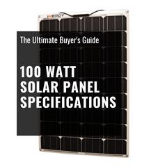 100 Watt Solar Panel Specifications