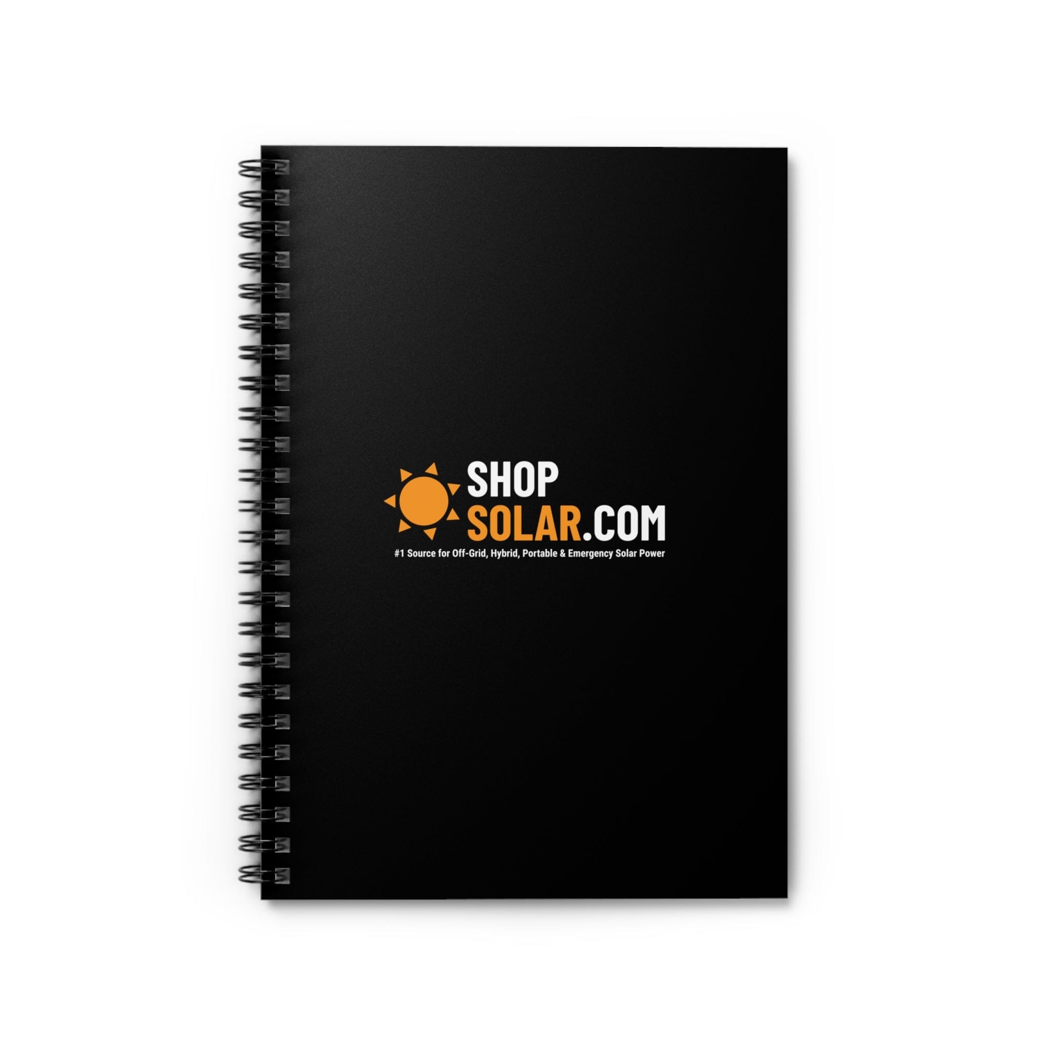 ShopSolar.com - Spiral Notebook - Perfect for Journaling, Training, Gifts, Planning, and More - ShopSolar: Complete Solar Kits + Lifetime Customer Support