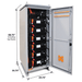 AIMS Lithium Battery Cabinet 230VDC 96AMPS 22,114Wh MASTER - ShopSolar.com