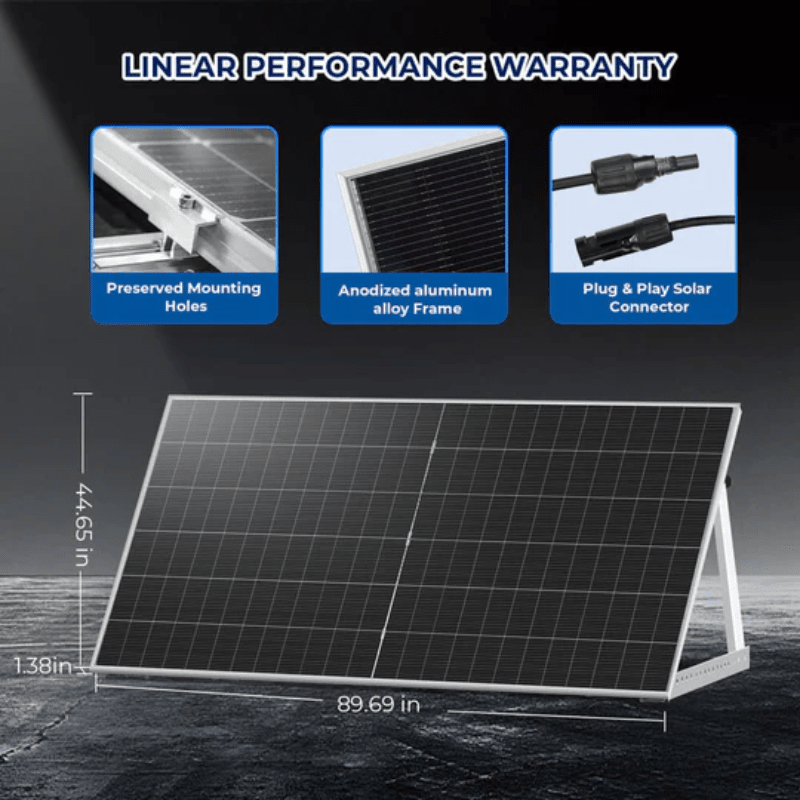 Sungold Power 590W Bifacial Solar Panels | Full Pallet (32 Panels) | SGN-590-BDG1 | N-Type | UL61730 & CEC Listed - ShopSolar: Complete Solar Kits + Lifetime Customer Support