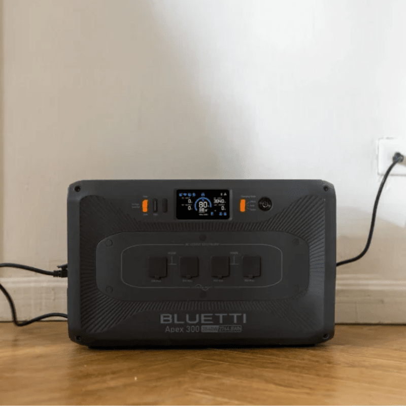 BLUETTI [APEX 300] Modular Power Station | 3,840W / 2,765Wh | 120V/240V Dual Voltage | 5-Year Warranty | Choose Your Bundle - ShopSolar: Complete Solar Kits + Lifetime Customer Support