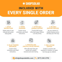 30kW Complete Solar Power System + Sol-Ark 30K Inverter + 60kWh Lithium Battery (Sol-Ark or RENON) + 80 x 415W Solar Panels + Full Mounting Options + Setup Diagram [HVK-MAX] - ShopSolar: Complete Solar Kits + Lifetime Customer Support