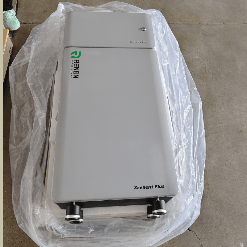 RENON XC PLUS - 16kWh LiFePO4 Wall-Mounted Battery | Expandable to 31 Units | Built-In BMS + Heater Film + Junction Box | -4°F to 122°F | 10-Year Warranty - ShopSolar: Complete Solar Kits + Lifetime Customer Support