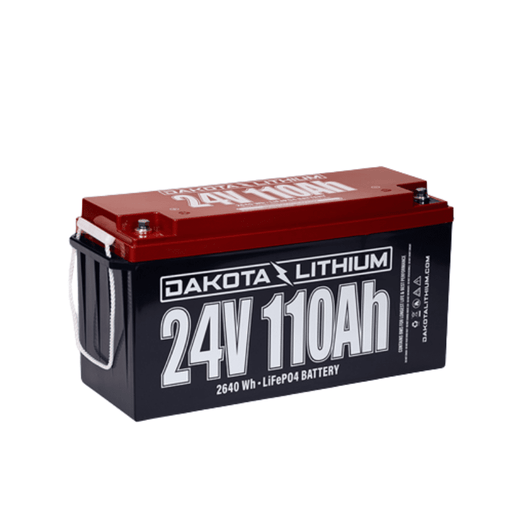 Dakota Lithium 24V 110Ah | Deep Cycle LIFEPO4 Battery | Lithium Single Battery - ShopSolar.com