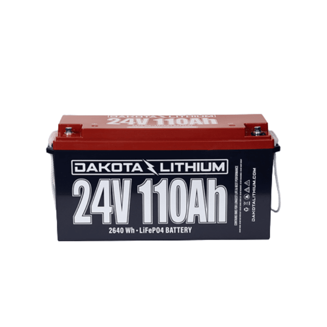 Dakota Lithium 24V 110Ah | Deep Cycle LIFEPO4 Battery | Lithium Single Battery - ShopSolar.com