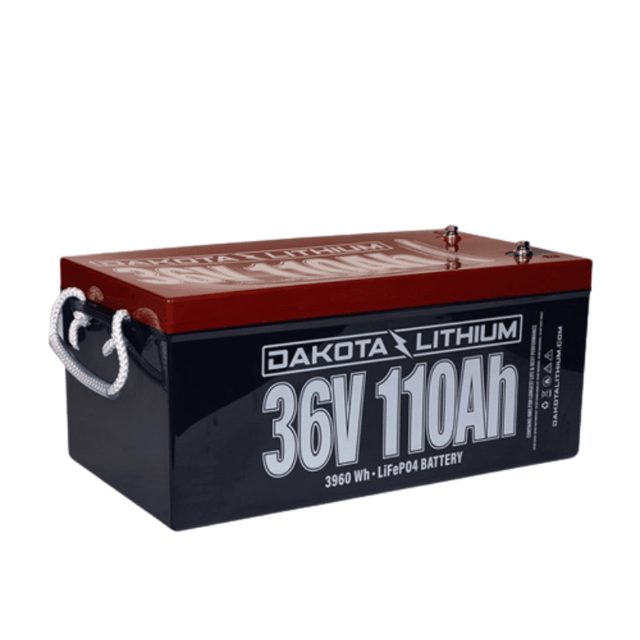 Dakota Lithium 36V 110Ah | Deep Cycle LIFEPO4 Battery | Lithium Single Battery - ShopSolar.com