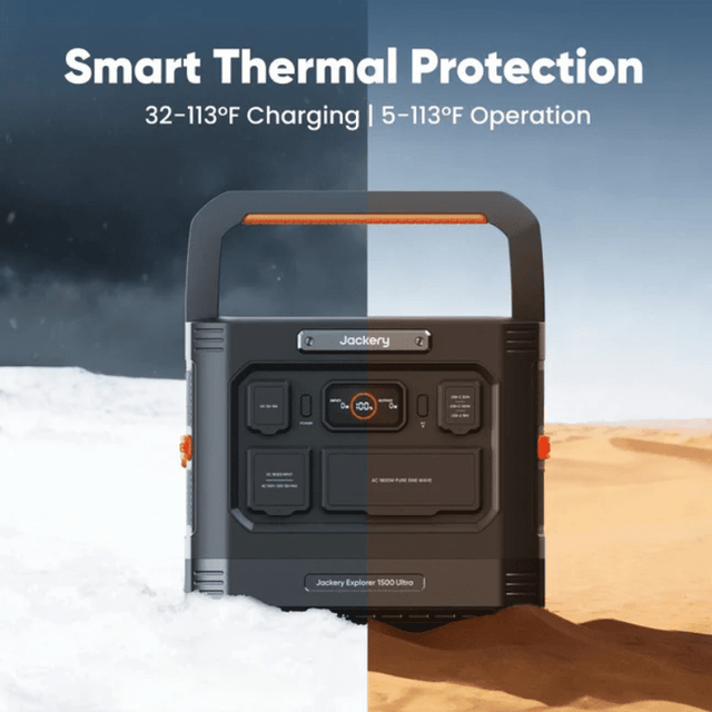 Jackery Explorer 1500 Ultra Solar Generator Custom Kits | 1,536Wh | 1,800W Output | 3,600W Peak | IP65 Rugged | 5-Year Warranty - ShopSolar: Complete Solar Kits + Lifetime Customer Support
