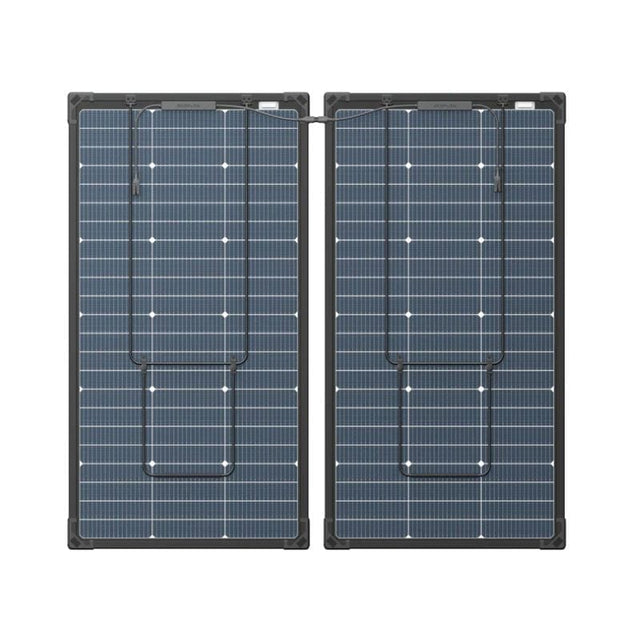 EcoFlow 125W Bifacial Modular Solar Panel (500W, 4-piece kit) - ShopSolar.com