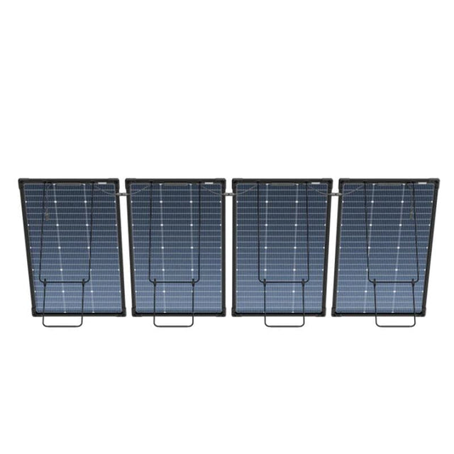 EcoFlow 125W Bifacial Modular Solar Panel (500W, 4-piece kit) - ShopSolar.com