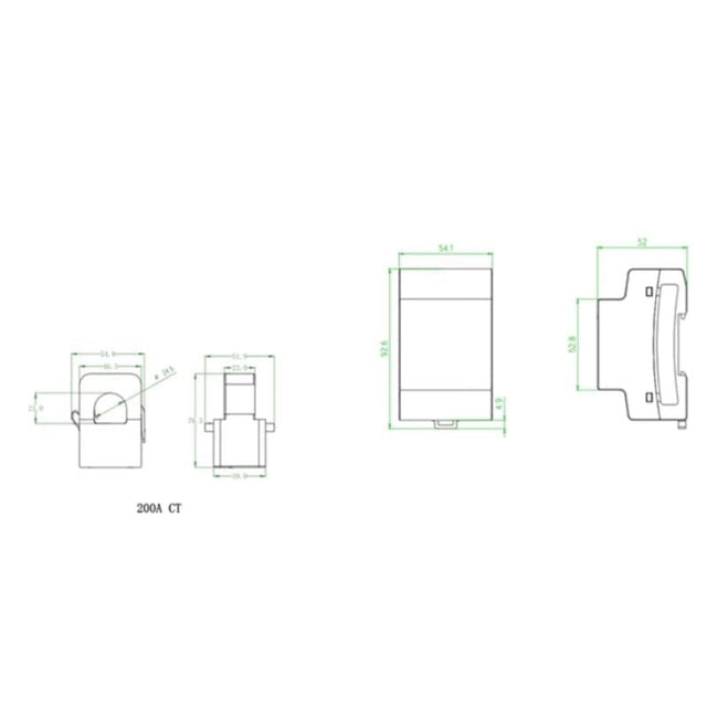 EP900 PV Inverter Energy Meter - ShopSolar.com