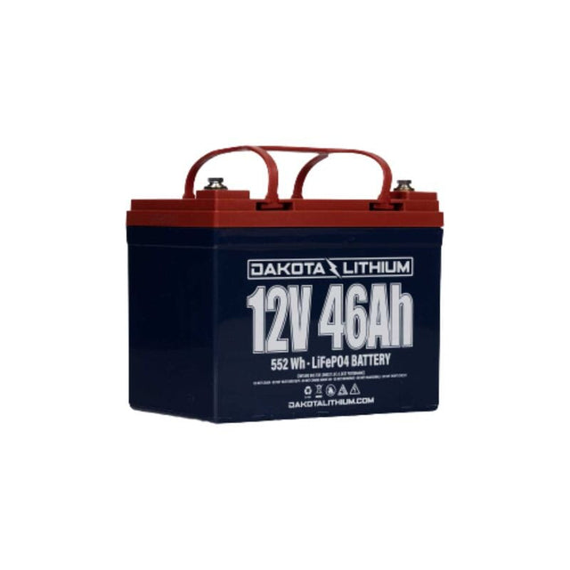 Dakota Lithium 12V 46Ah | Deep Cycle LiFePO4 Battery | Lithium Solar Battery - ShopSolar.com