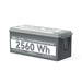 Rich Solar 24V 100Ah LiFePO4 Lithium Iron Phosphate Battery w/ Internal Heating and Bluetooth Function (Alpha 4) - ShopSolar.com