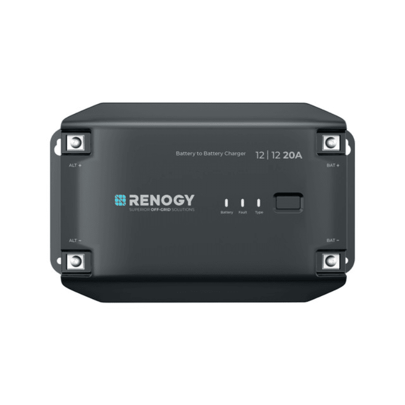Renogy 12V 20A & 40A DC to DC Battery Chargers | Dual Input