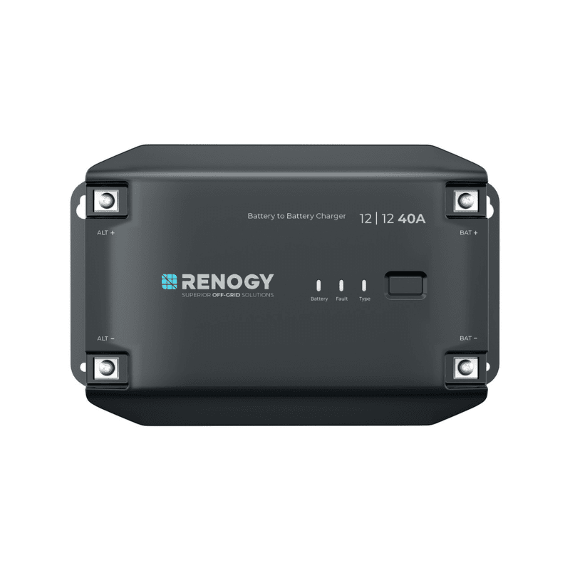 Renogy 12V 20A & 40A DC to DC Battery Chargers | Dual Input