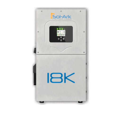 Sol-Ark 18K Premium Hybrid Inverter | 18kW Continuous / 36kW Surge | 48V | Supports 40kW+ Solar | UL Certified | 10-Year Warranty - ShopSolar: Complete Solar Kits + Lifetime Customer Support