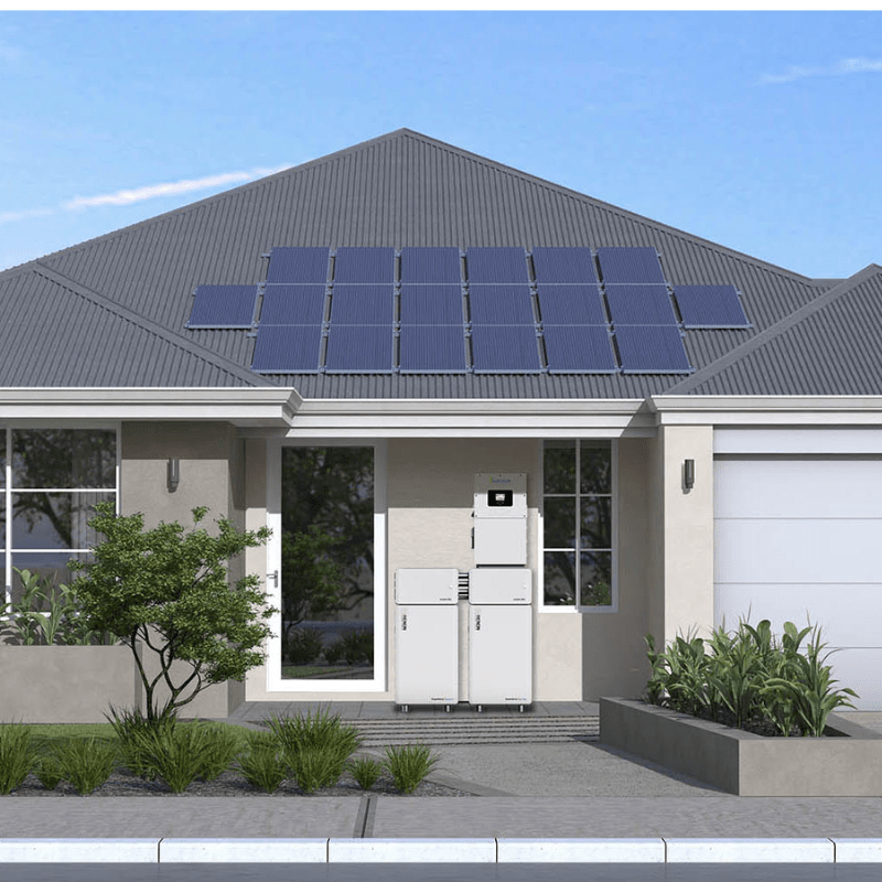 RENON XC PLUS - 16kWh LiFePO4 Wall-Mounted Battery | Expandable to 31 Units | Built-In BMS + Heater Film + Junction Box | -4°F to 122°F | 10-Year Warranty - ShopSolar: Complete Solar Kits + Lifetime Customer Support