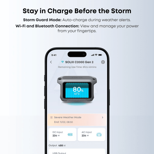 Anker SOLIX C2000 Gen2 Portable Power Station | 2,048Wh / 2,400W (4,000W Peak) | 58-Min UltraFast Recharge | Expandable to 4kWh | Choose Your Bundle | 5-Year Warranty - ShopSolar: Complete Solar Kits + Lifetime Customer Support