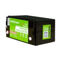 NUEPower 12V 100Ah LiFePO4 Battery | 1,280Wh | UL 1973 Certified | Bluetooth App | 5-Year Warranty - ShopSolar: Complete Solar Kits + Lifetime Customer Support