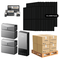 12kWh (base) / 18 x 400W Solar Panels / Automatic