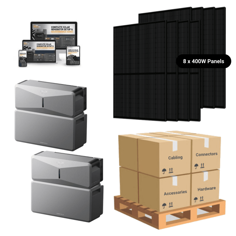 Anker SOLIX E10 DUAL - Whole Home Backup System | 12-48 kWh LiFePO4 Battery | Up to 20kW Turbo Output | Smart Grid & Storm-Guard - ShopSolar: Complete Solar Kits + Lifetime Customer Support