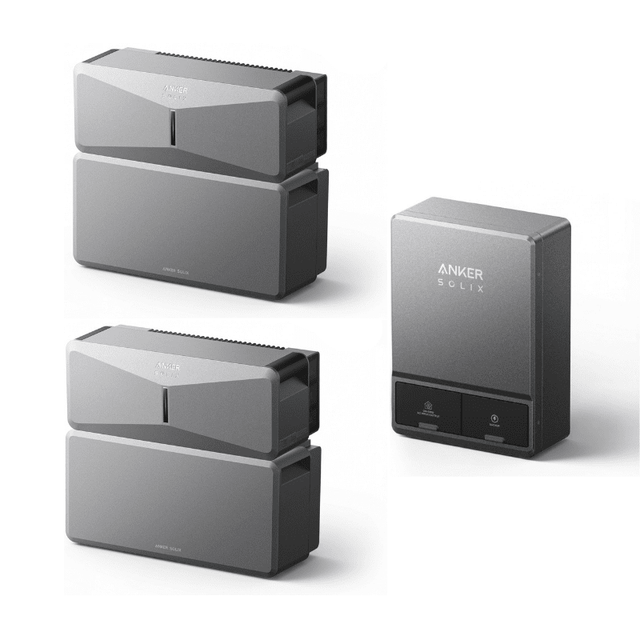 Anker SOLIX E10 DUAL - Whole Home Backup System | 12-48 kWh LiFePO4 Battery | 20-60 kW Turbo Output | Smart Grid & Storm-Guard - ShopSolar: Complete Solar Kits + Lifetime Customer Support